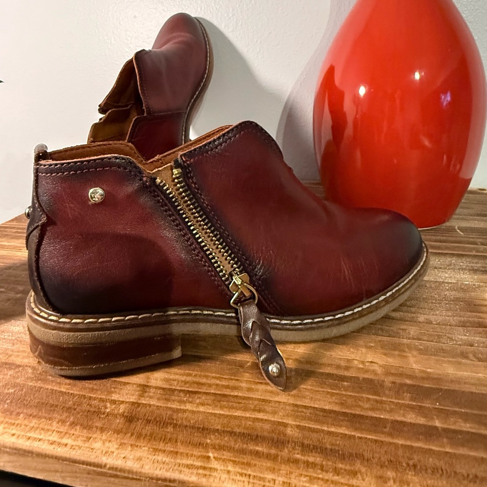 Pikolino’s Leather Ankle Boots - Sz 37 - Picture 3 of 6